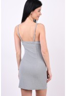 Dress Only Onlvilma Strap V-Neck Short Silver Detail Glitter